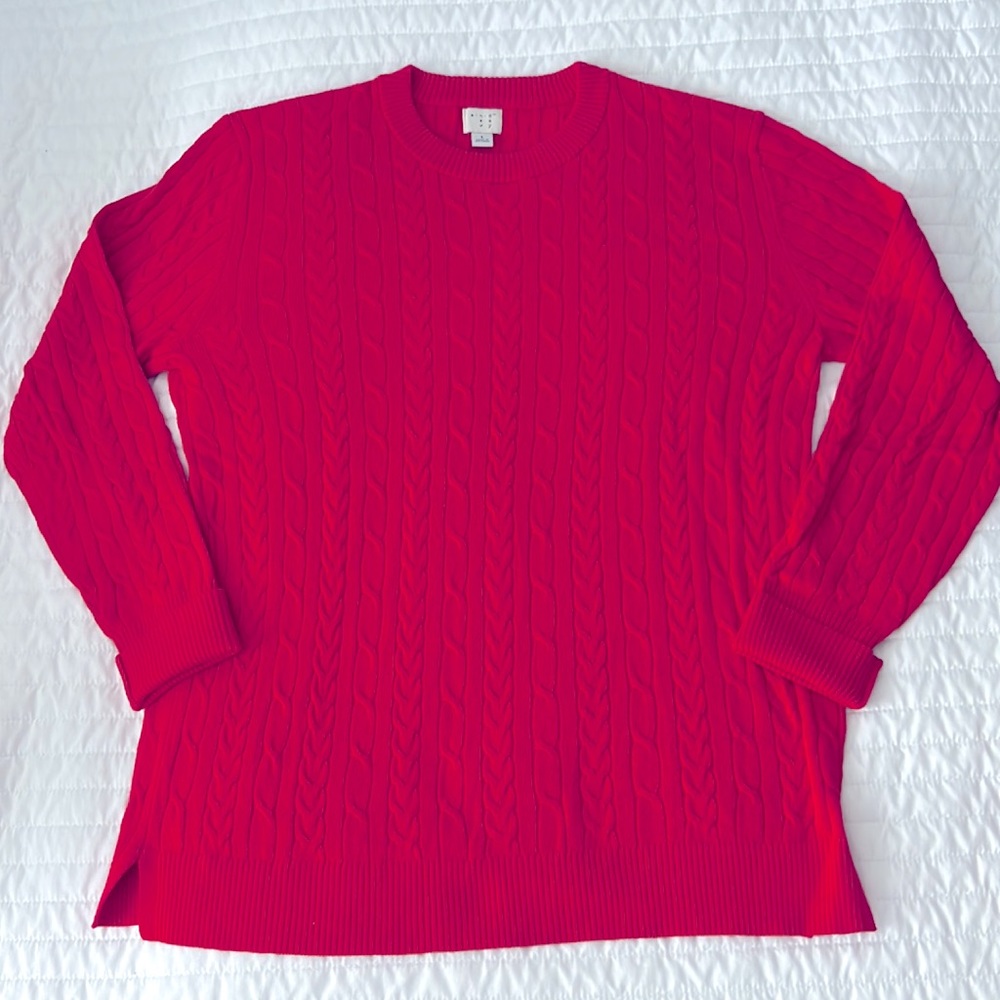 Cable Knit Crewneck Sweater from A New Day